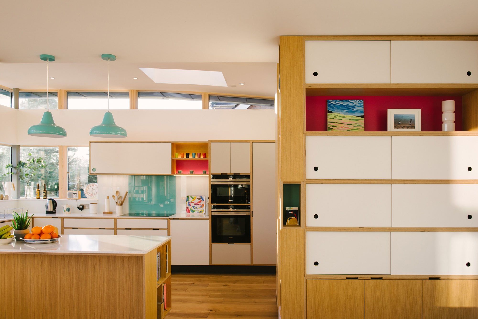 Birch plywood kitchens