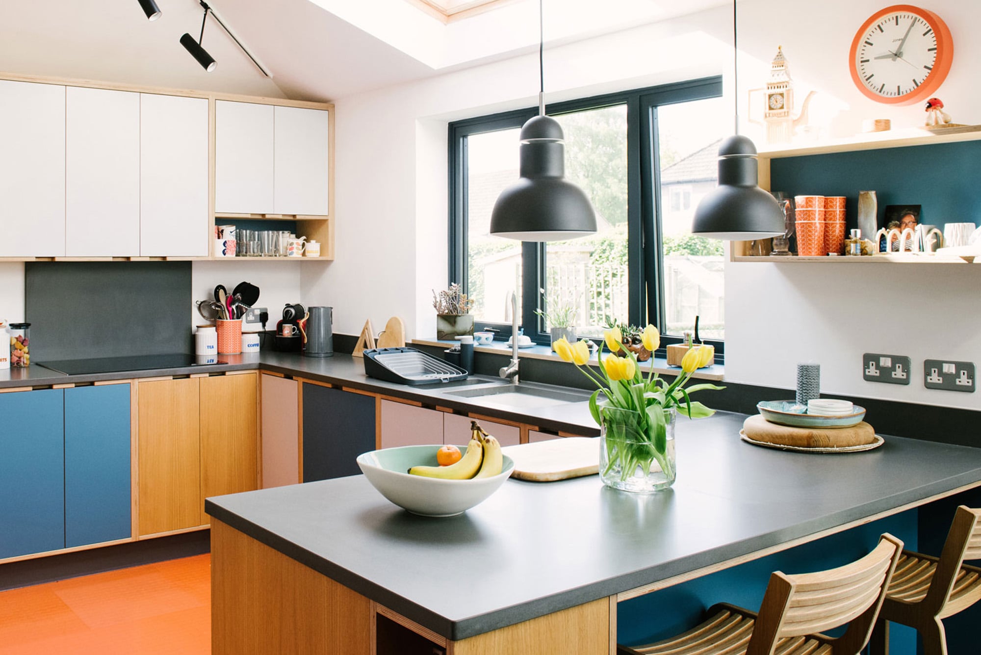 Bespoke birch ply kitchens