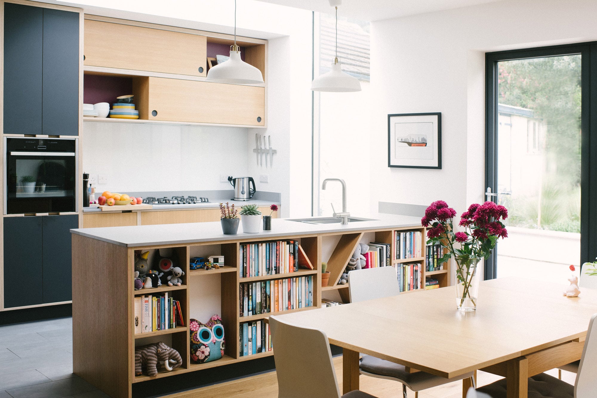 Bespoke birch plywood kitchens
