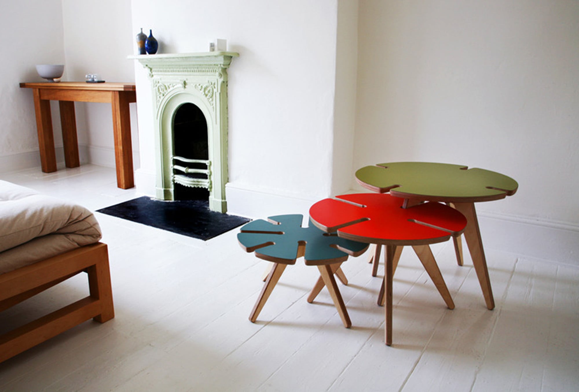 Plywood coffee table