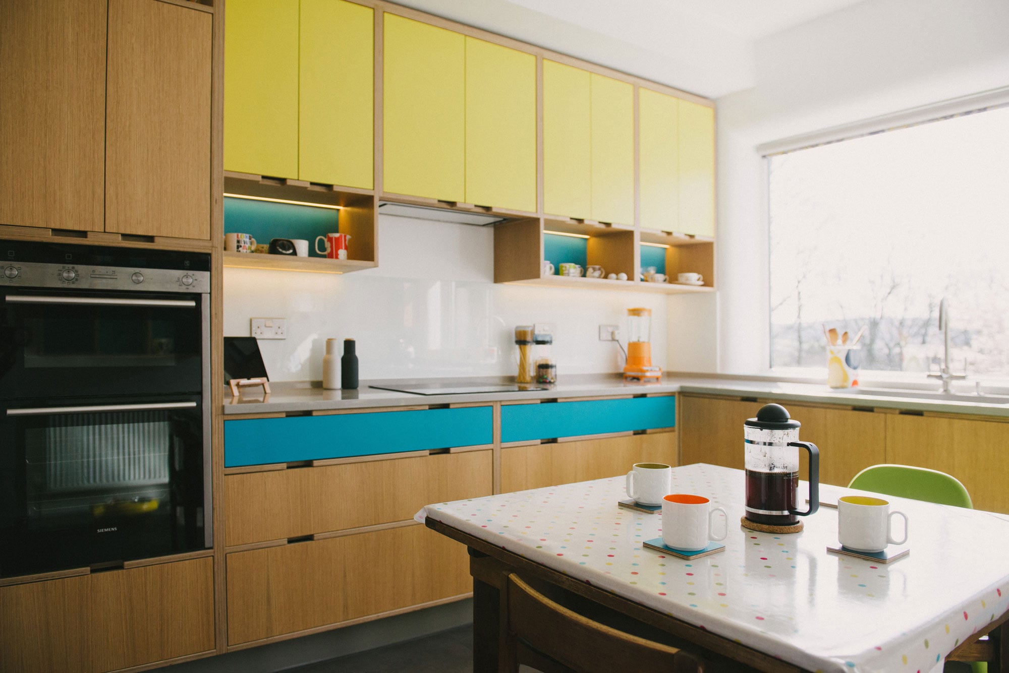 Plywood Kitchen - Retro 