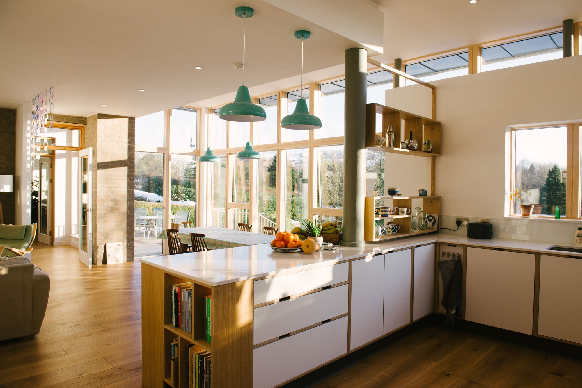 Open Plan Living Dining and Kitchen Space