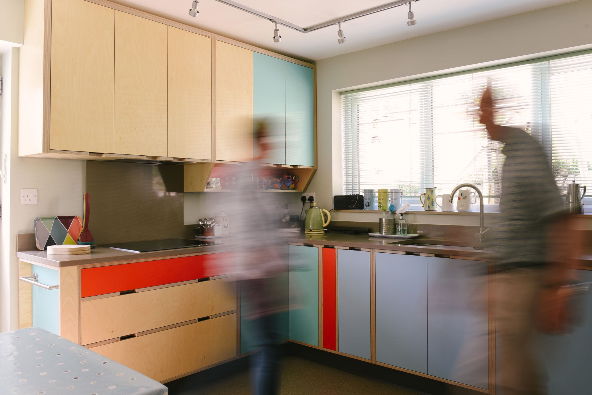 Retro Plywood Kitchen