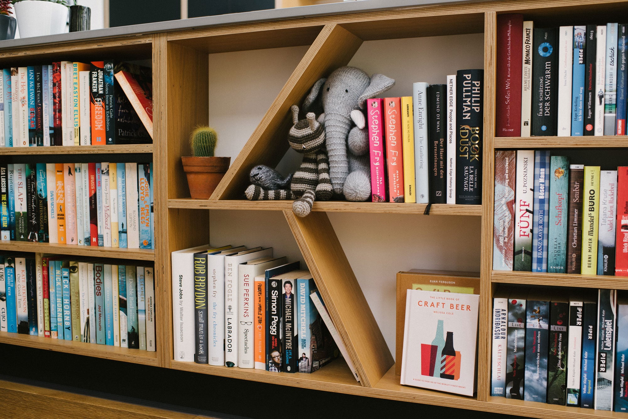 Bespoke Plywood Bookcase