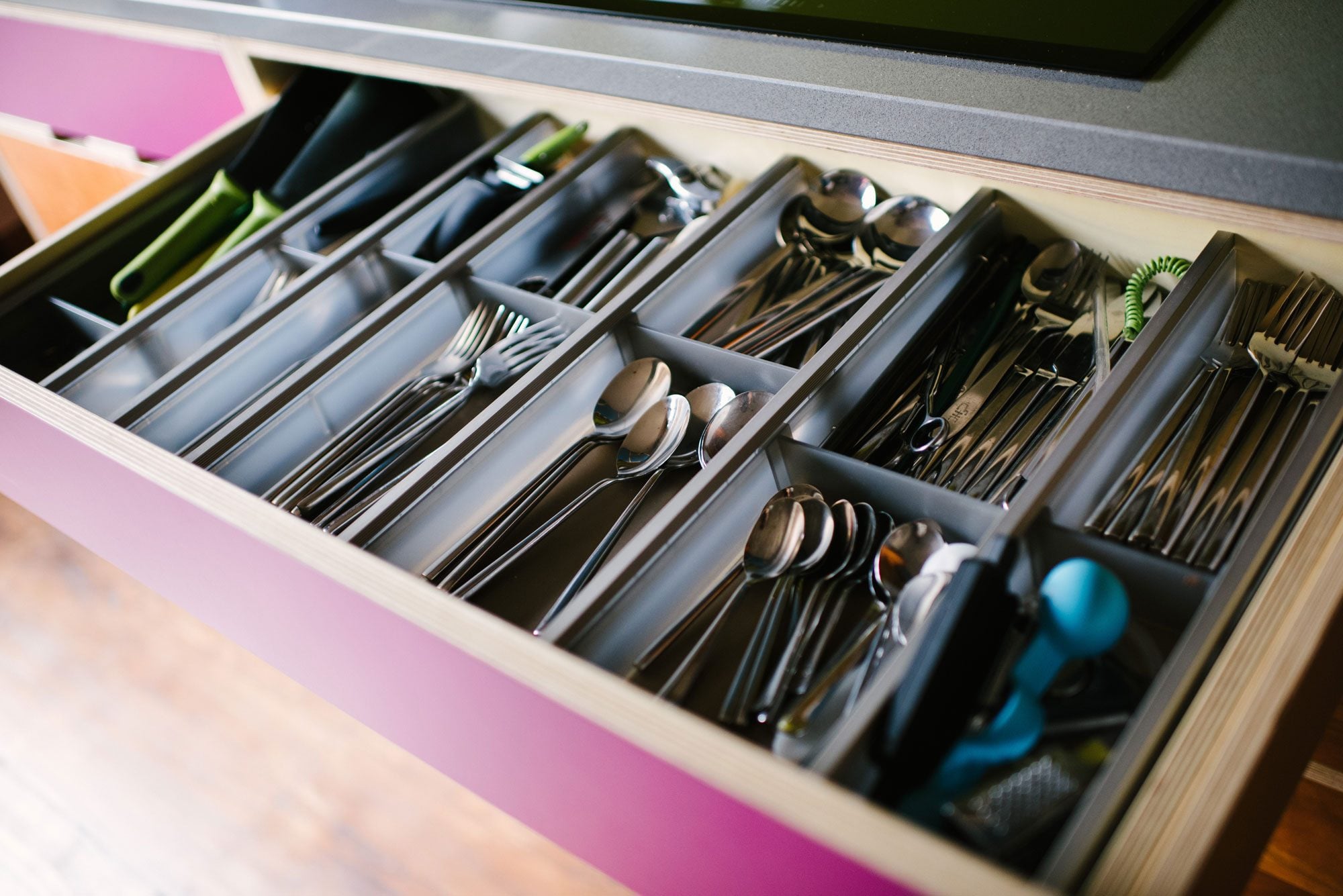 Plywood Cutlery Drawer