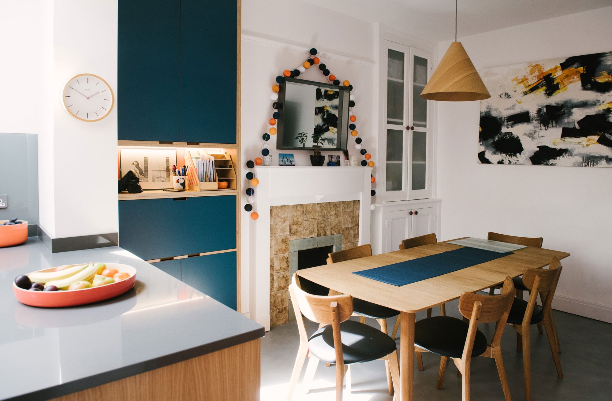 Kitchen with Office
