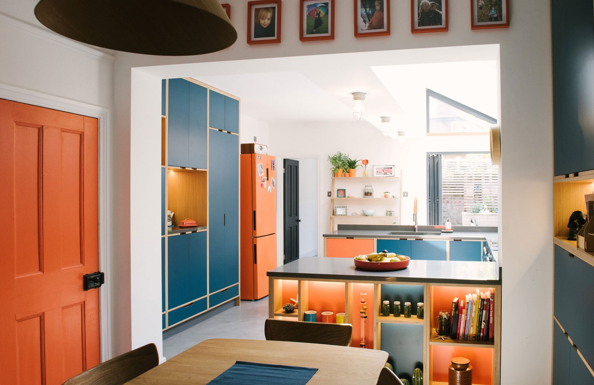 Plywood kitchen London