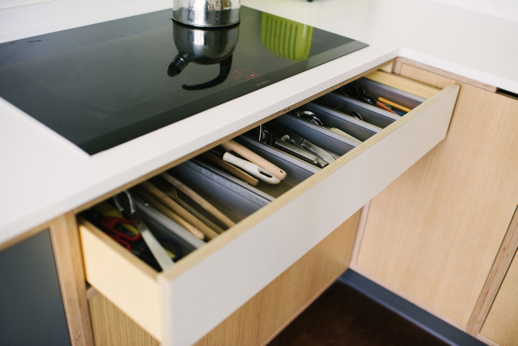Plywood Cutlery Drawer