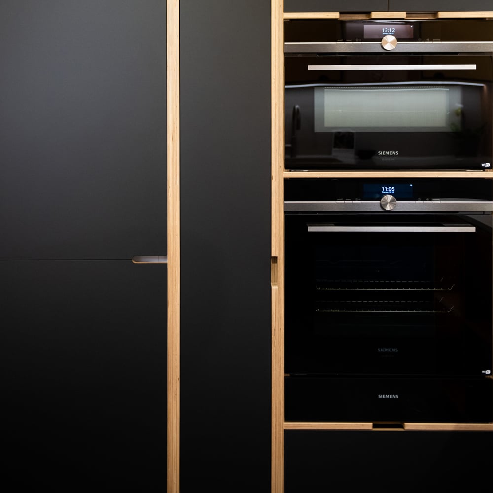 Integrated oven 