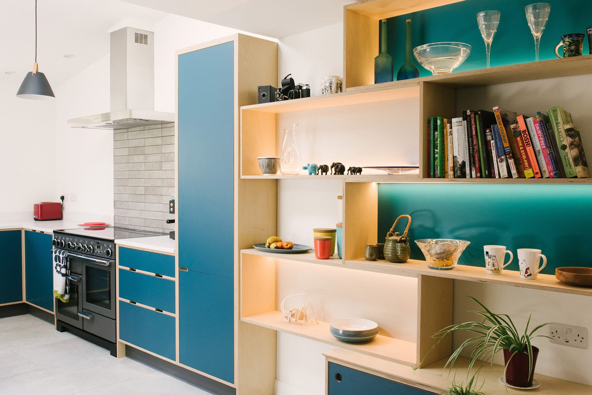 plywood kitchen
