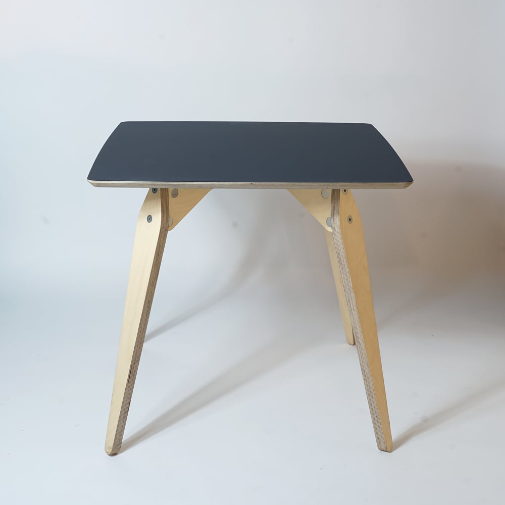 black plywood dining table 