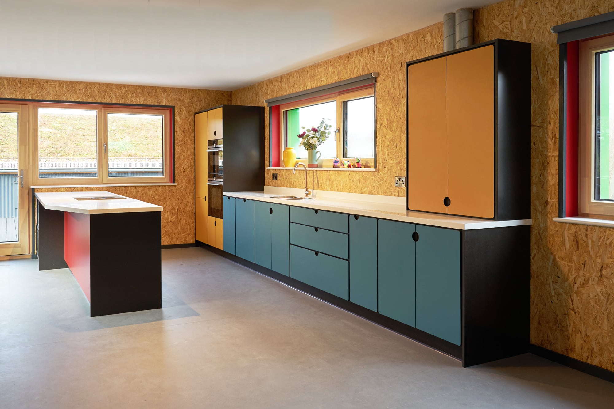 valchromat kitchen blue