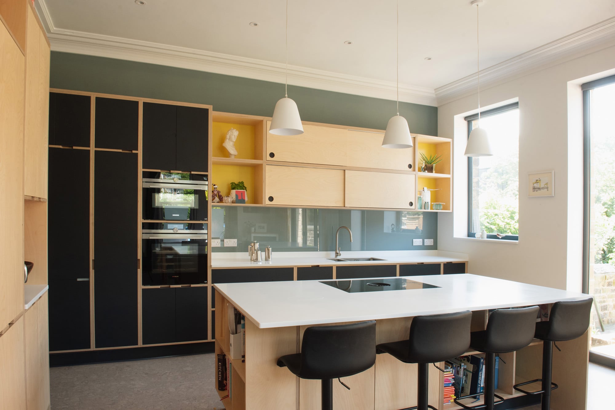 Bespoke plywood kitchen Huddersfield