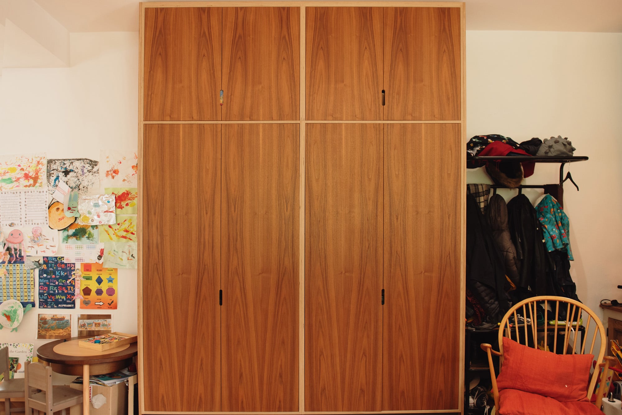 Wall to ceiling storage cabinets 