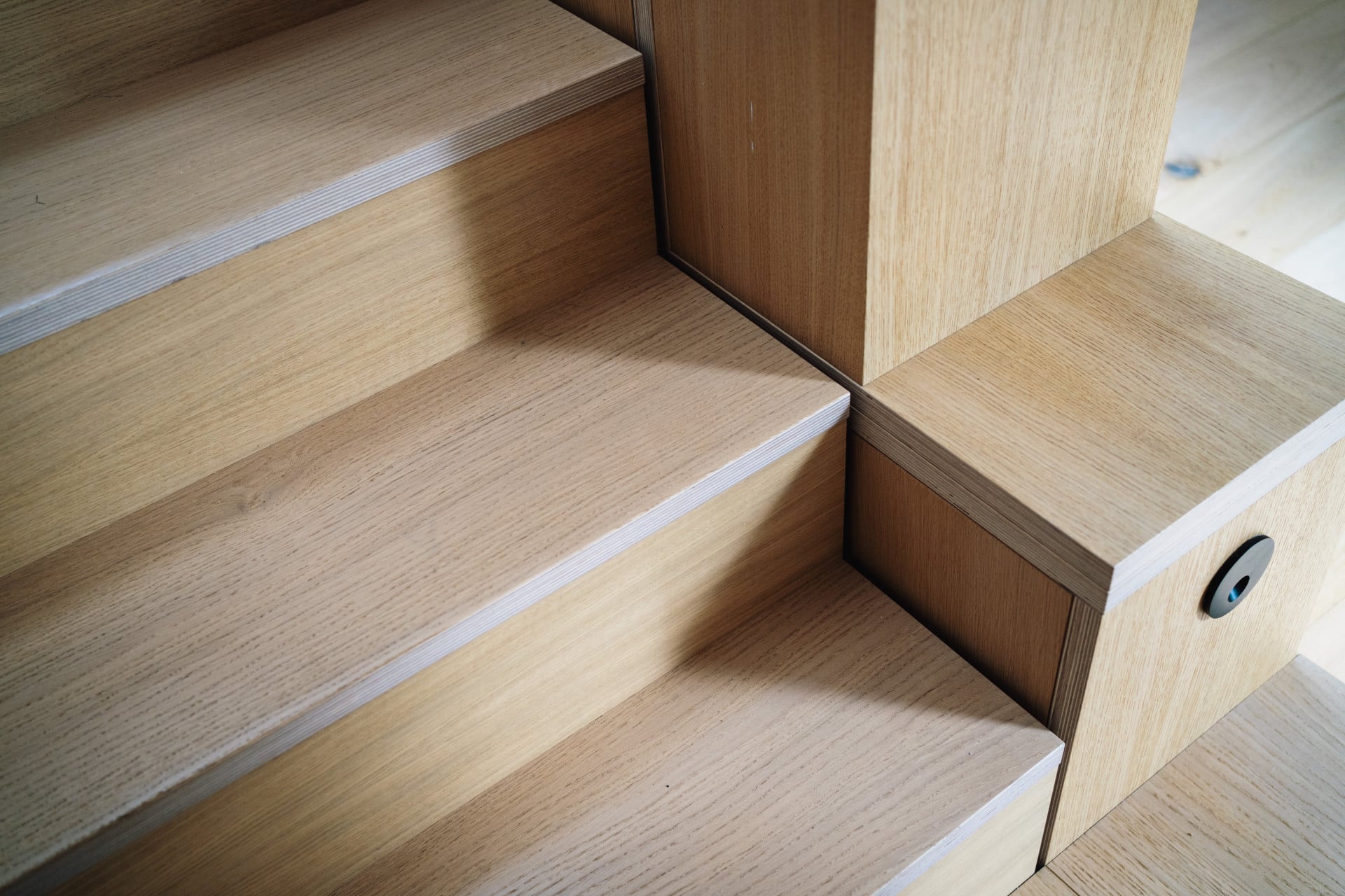 oak ply stair treads