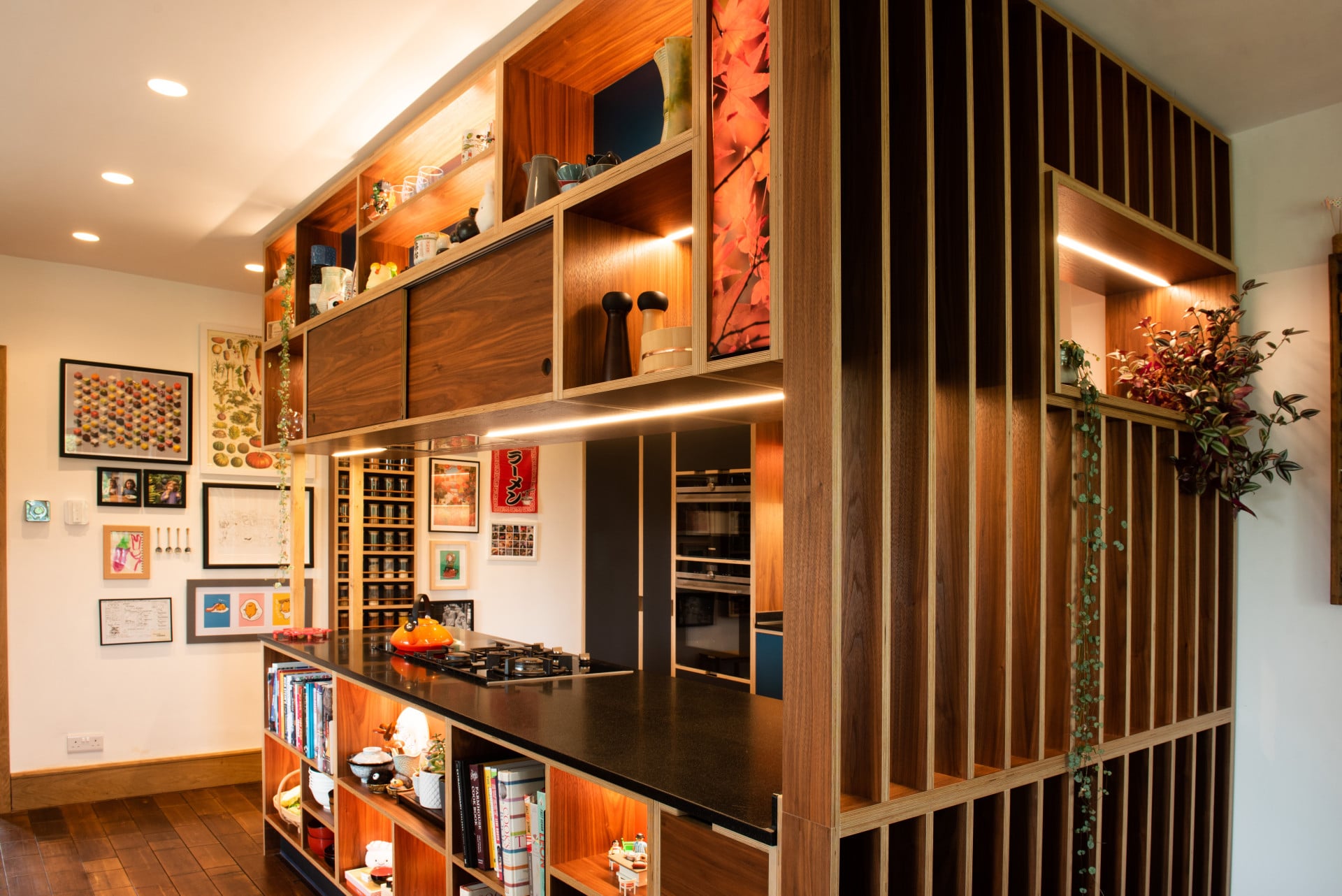 japanese style kitchen natural finishes
