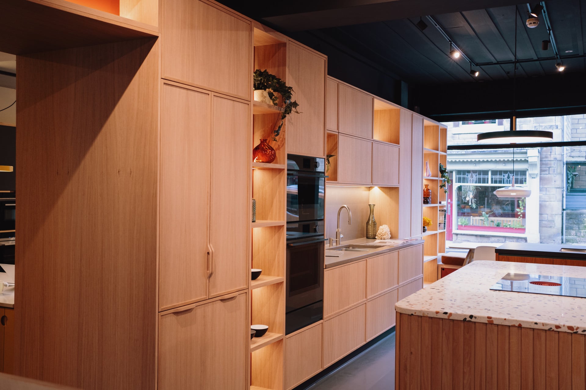 contemporary kitchen showroom