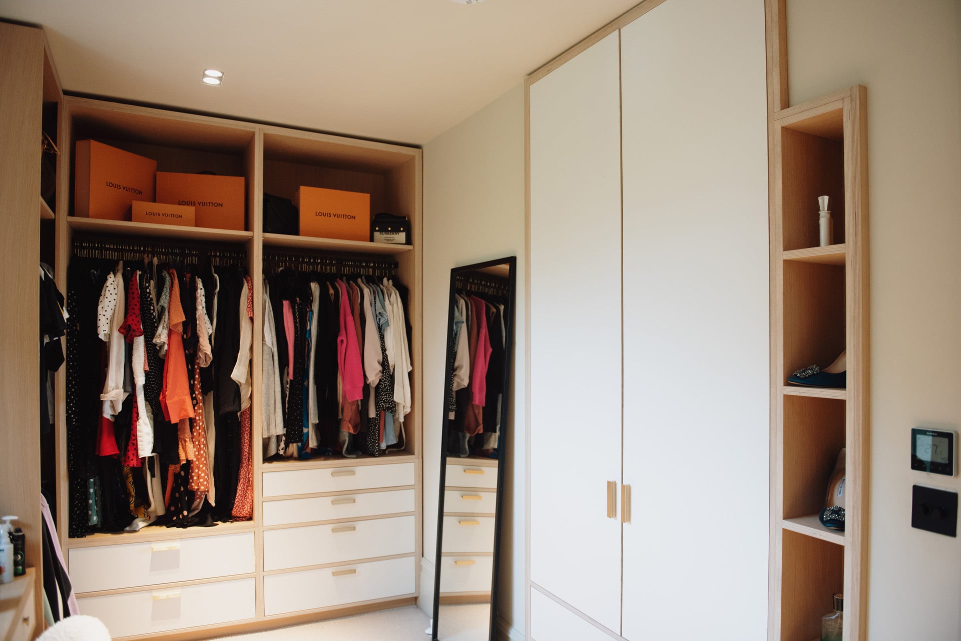 Dressing Room Design - Victorian House Renovation