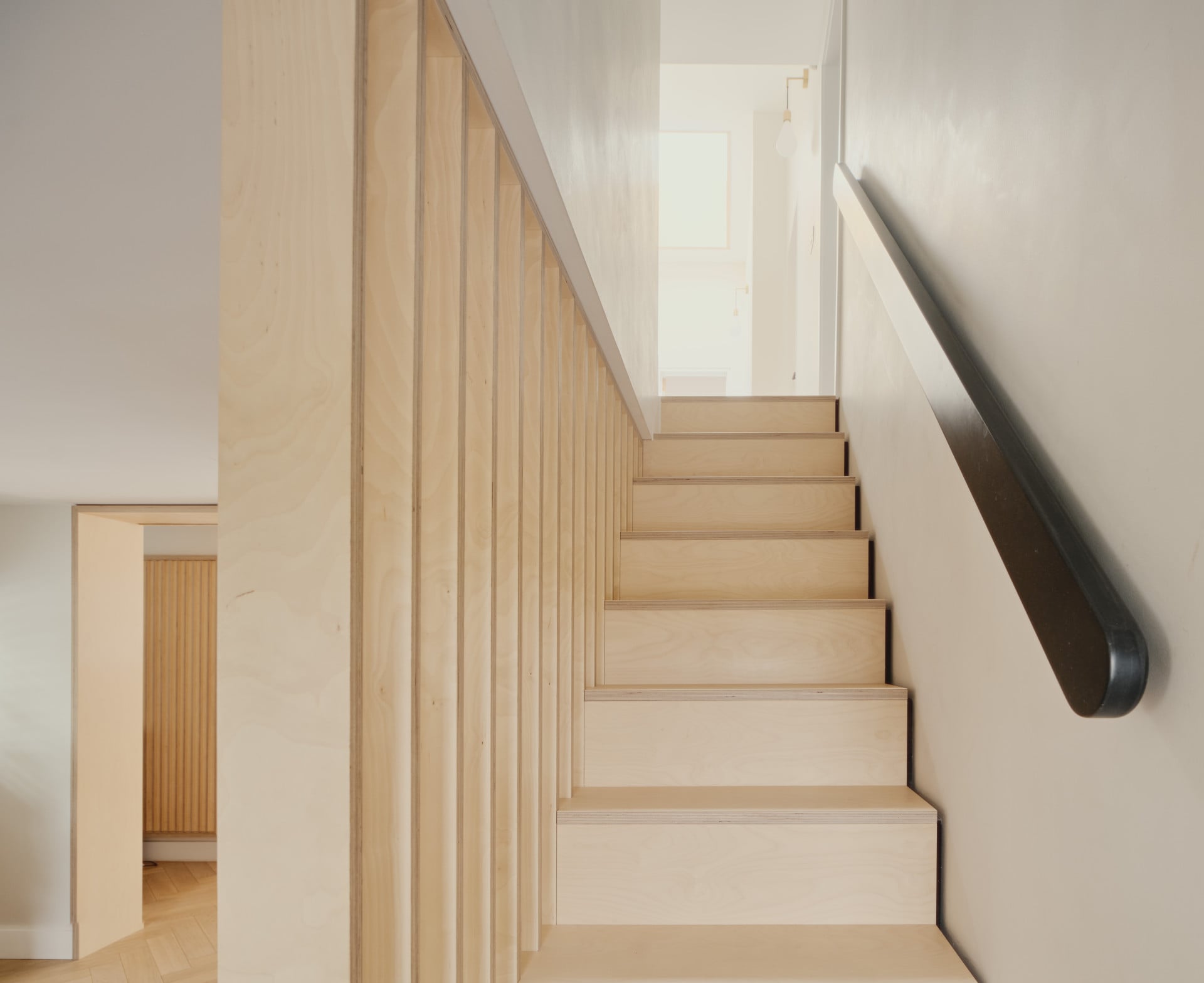 Plywood Staircase