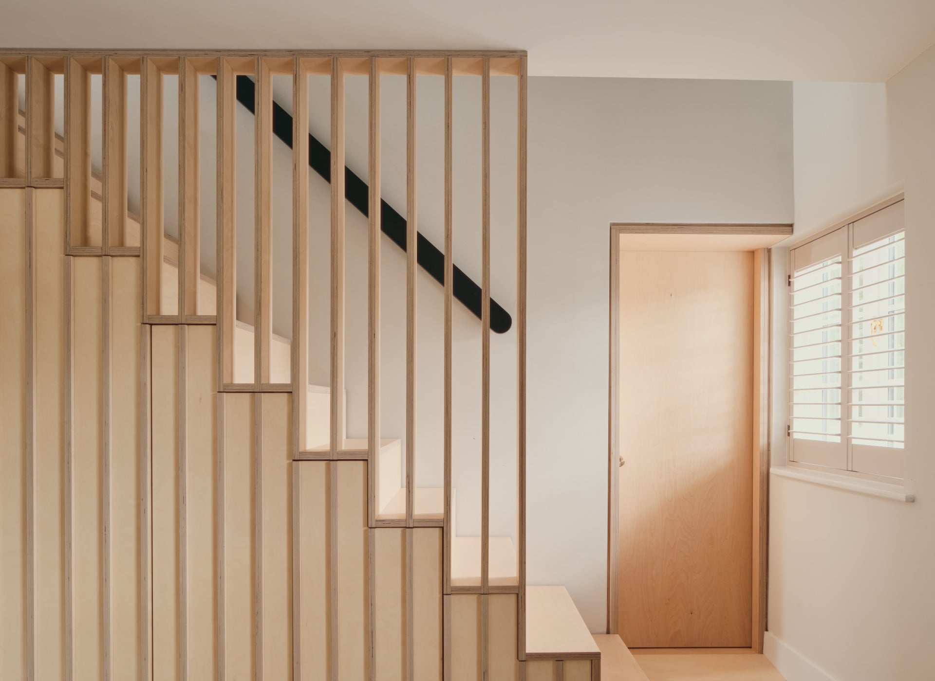 Plywood Stairs 