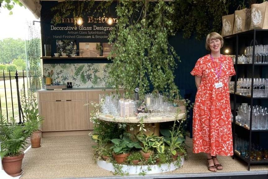 Emma Britton Sunlight Fern Splashback